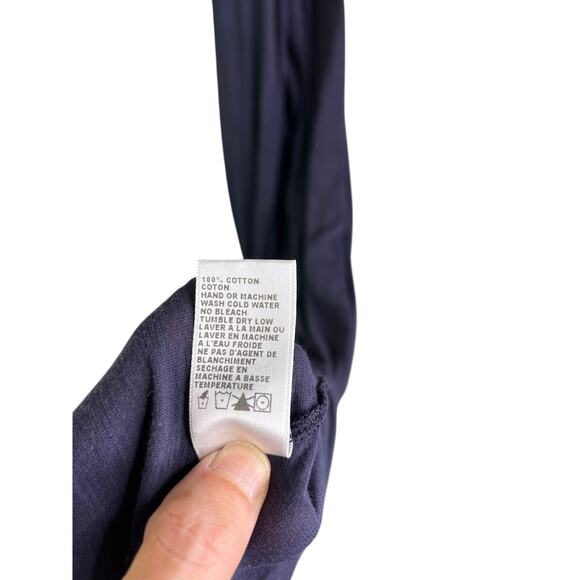 James Perse Dress Womens 2 Gray Long Tank Dress Lined Layer V-Neck Minimalist - Picture 8 of 10